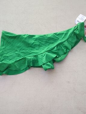 Nicolita Emerald Ruffle Bikini Bottom